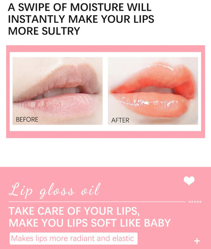 Lip Balm Original Lip Oil Gloss Care of the Lips Benetitnt for Lips Plumping Exfoliating Pink Plumping Gloss Oil