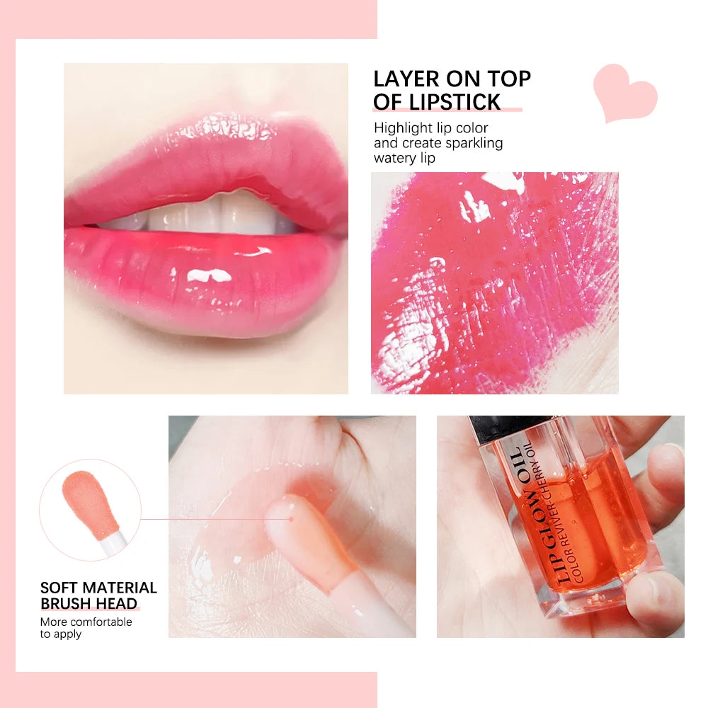 Lip Balm Original Lip Oil Gloss Care of the Lips Benetitnt for Lips Plumping Exfoliating Pink Plumping Gloss Oil