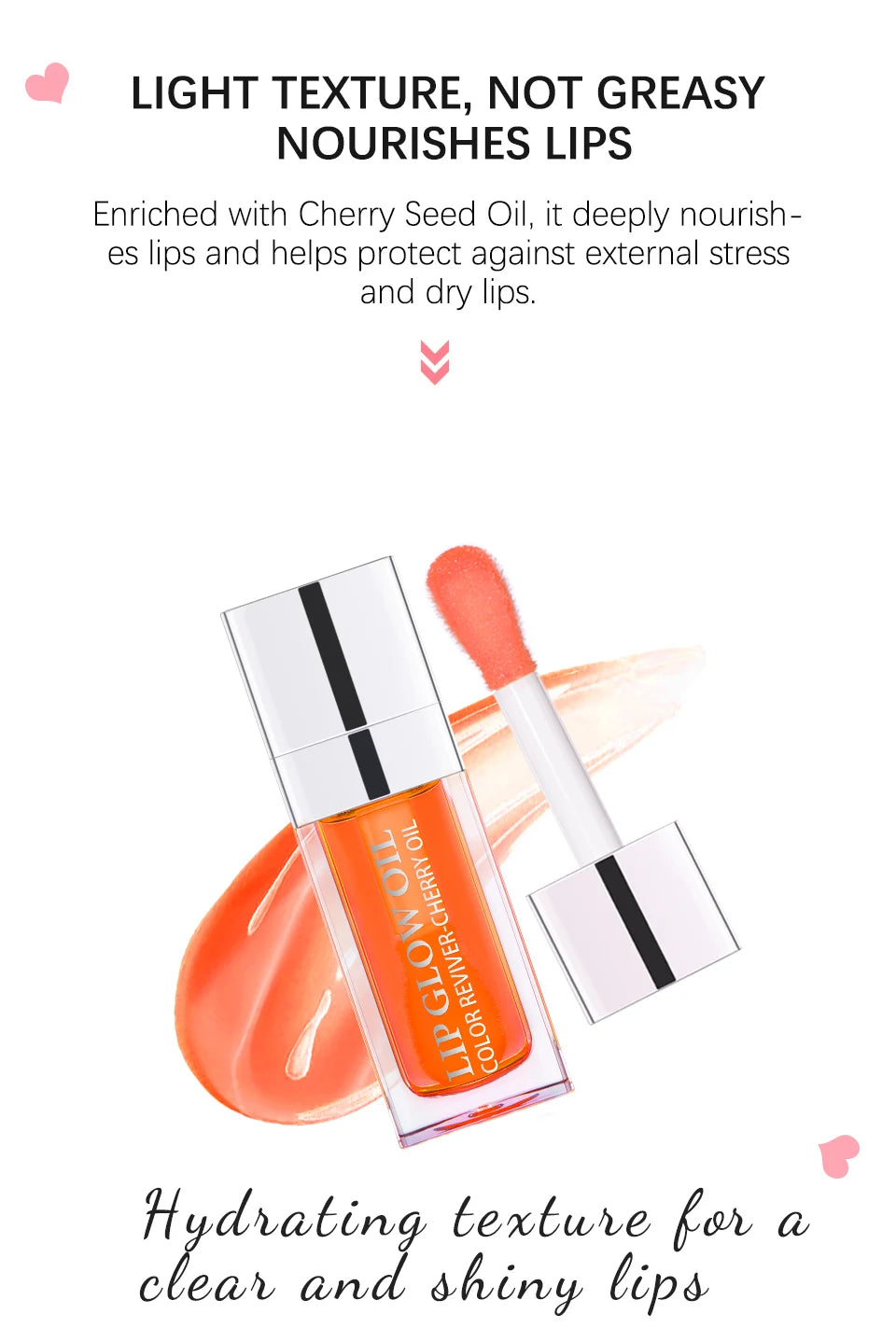 Lip Balm Original Lip Oil Gloss Care of the Lips Benetitnt for Lips Plumping Exfoliating Pink Plumping Gloss Oil