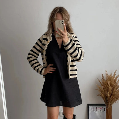 Vintage Linen Women's Dress Elegant Summer 2025 Sexy V-neck Short Beach Streetwear Dresses Mini Female Clothing Sundress Vestido