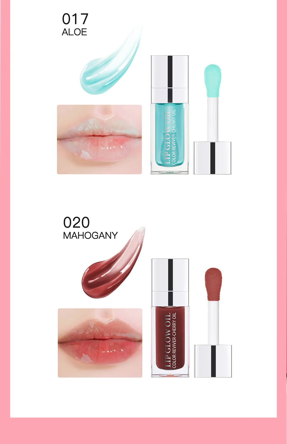 Lip Balm Original Lip Oil Gloss Care of the Lips Benetitnt for Lips Plumping Exfoliating Pink Plumping Gloss Oil